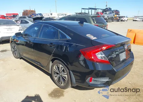 2018 Honda Civic Ex-T from USA, damaged, VIN JHMFC1F33JX005452